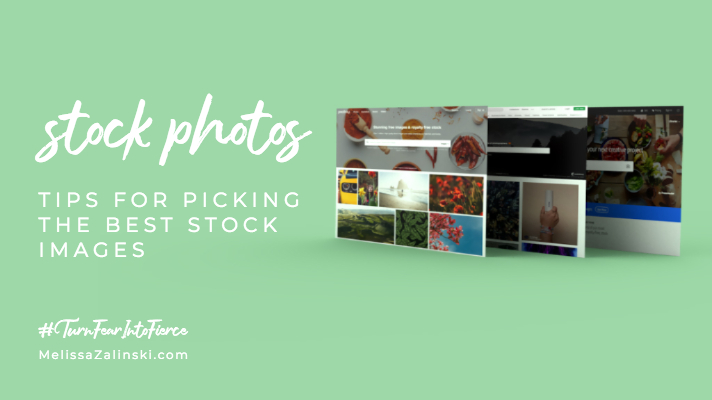 How to pick stock images